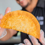 hand made Puerto Rican empanadilla